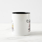 2 Couleurs Champagne et tasse de cadeaux (Centre)