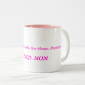 2 Couleurs Chant religieux de maman béni par tasse (Devant droit)