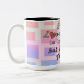 2 Couleurs Chaque Love Story est belle tasse de café (Gauche)
