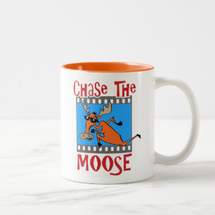 2 Couleurs Chasse orange la tasse d'orignaux