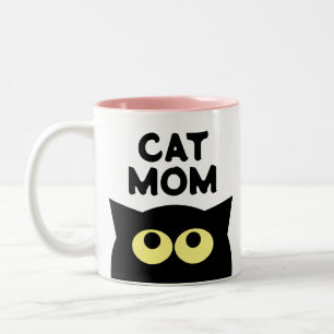 2 Couleurs Chat Maman café cadeau de tasse de café pour le pr