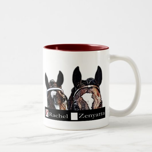 2 Couleurs Cheval de Rachel Alexandra de la tasse de vote (Droit)