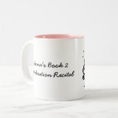 2 Couleurs Chiffre customisé tasse de bâton de joueur de (Devant gauche)