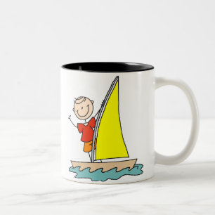 2 Couleurs Chiffre tasse de bâton de navigation