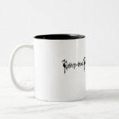 2 Couleurs Chiffre tasse du ` s d'évêque de café (Gauche)