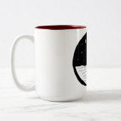 2 Couleurs Chris et oust oust tasse d'Enso (Gauche)