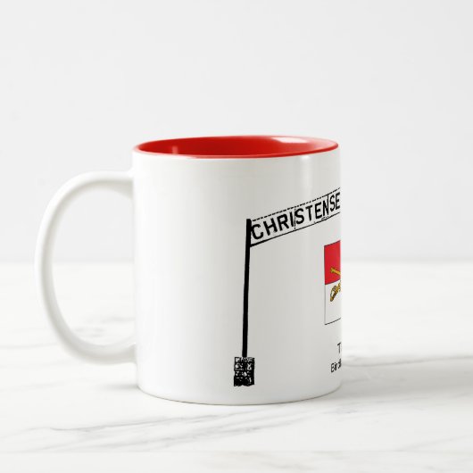 2 Couleurs Christensen Barracks, Bindlach, Allemagne, tasse (Gauche)