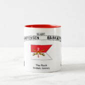 2 Couleurs Christensen Barracks, Bindlach, Allemagne, tasse (Centre)