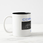 2 Couleurs Chrome CORVETTE, TASSE ZR1 (Gauche)