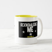 2 Couleurs Cincinnati Twitter post tasse (Devant droit)