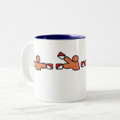 2 Couleurs cinquantième Tasse (Devant gauche)