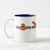 2 Couleurs cinquantième Tasse (Gauche)