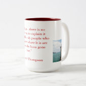 2 Couleurs citation de tasse de coffe (Devant droit)