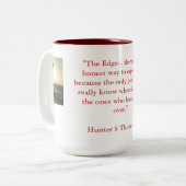 2 Couleurs citation de tasse de coffe (Devant gauche)