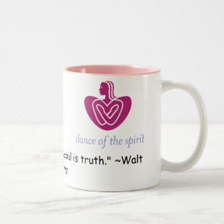 2 Couleurs Citation de Walt Whitman de tasse de POINTS