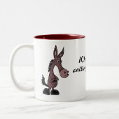 2 Couleurs CJ- tasse têtue de mule (Gauche)