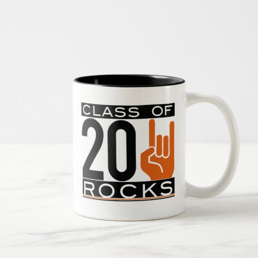 2 Couleurs Classe de 2011 roches - tasse (Droit)