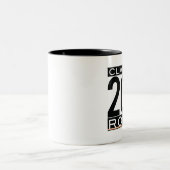 2 Couleurs Classe de 2011 roches - tasse (Centre)