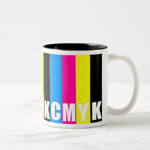 2 Couleurs CMYK - tasse