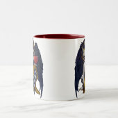 2 Couleurs "Coeur tasse de clous" (Centre)