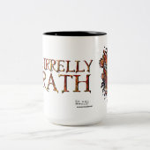 2 Couleurs Colère de Squirrelly ! Tasse mousseuse (Centre)