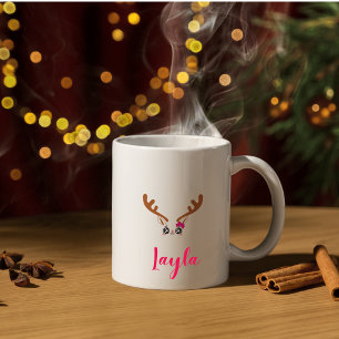 2 Couleurs Collage de photos vintage Tasse personnalisable No