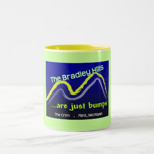 2 Couleurs Collines de Bradley - tasse de Mich de silex