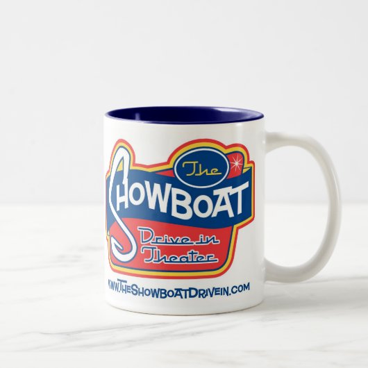 2 Couleurs Commande de Showboat dans la tasse 11oz. de deux (Droit)