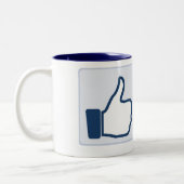 2 Couleurs Comme la tasse de bouton (Gauche)