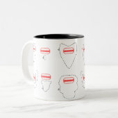 2 Couleurs Comment élever une tasse de barbe (Devant gauche)