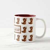 Conception de castor de tasse