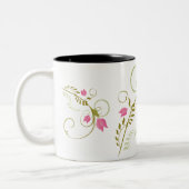 2 Couleurs Conception lunatique de tasse de fleurs (Gauche)