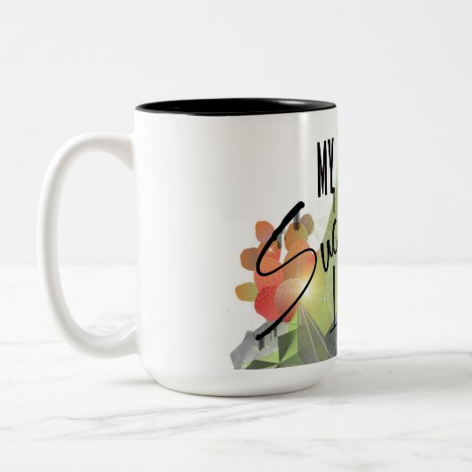 2 Couleurs Conception pour la tasse d'éléphant de sérénité (Gauche)