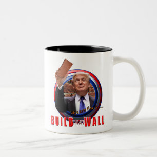 2 Couleurs Construisez la tasse de café du Président Donald
