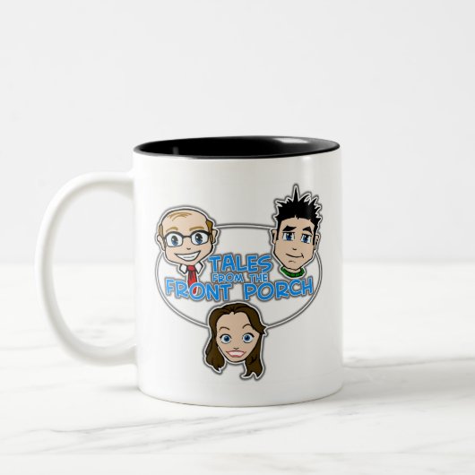 2 Couleurs Contes de la tasse de café de perron (Gauche)