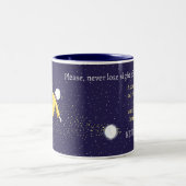 2 Couleurs 'Continue Go' 11oz Tasse de café (Centre)