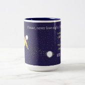 2 Couleurs 'Continue Go' 15oz Tasse de café (Centre)