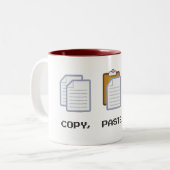 2 Couleurs Copie, pâte, A+ tasse (Devant gauche)