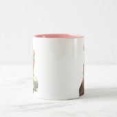 2 Couleurs Cosy café Mouse tasse (Centre)