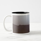 2 Couleurs Coucher du soleil sur la tasse de Mars (Gauche)