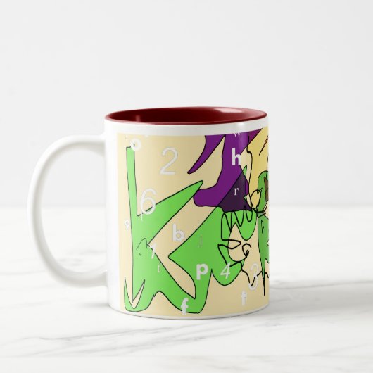 2 Couleurs couches de tasse (Gauche)