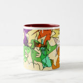 2 Couleurs couches de tasse (Centre)