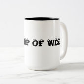 2 Couleurs Coupe Une tasse de souhait (Devant droit)