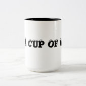 2 Couleurs Coupe Une tasse de souhait (Centre)