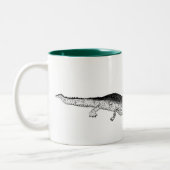 2 Couleurs Crocodile, j'ai été une secousse, tasse animale (Gauche)