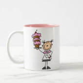 2 Couleurs Cuisson d'une tasse de gâteau (Gauche)