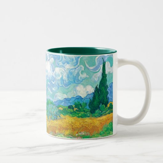 2 Couleurs Cypress tasse à deux tons (Droit)