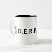 2 Couleurs D.E.R.P. Tasse de duo (Devant gauche)