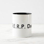 2 Couleurs D.E.R.P. Tasse de duo (Centre)