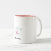 2 Couleurs Dames qui déjeunent tasse (Devant droit)